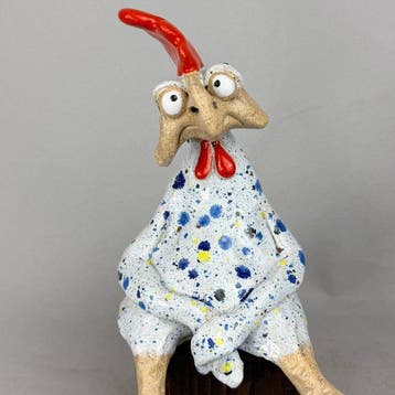 Anna Em - Why life is so difficult? - hand made, Antiek en Kunst