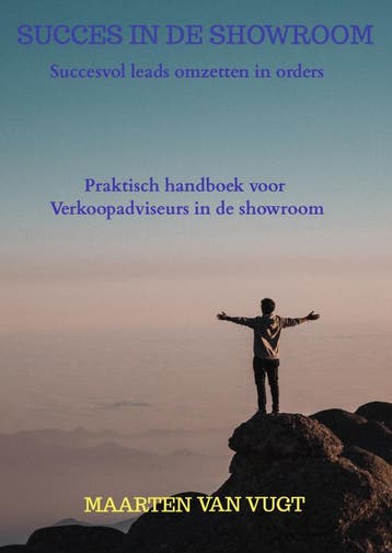 Succes In De Showroom | Maarten van Vugt | Nieuw, Ophalen of Verzenden, Nieuw, Maarten van Vugt