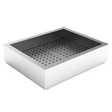 Crushed Ice Bak | RVS | Opbouw (Recht) | 2x 1/1 GN | Open |, Verzenden, Nieuw in verpakking