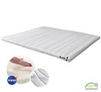 Topper NASA drukverlagend Aloa Vera - 180/200cm, Huis en Inrichting, Slaapkamer | Beddengoed, Nieuw, Tweepersoons, Wit, Overige typen