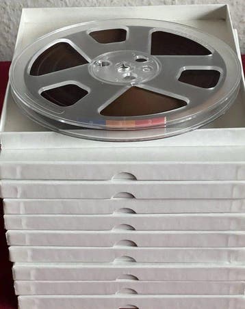 Quantegy - 632 / 7-inch Plastic Reels OG Bibliotheekdozen, Nieuw