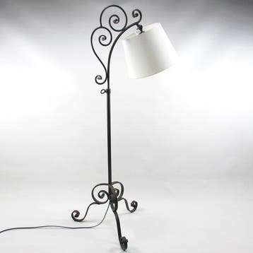 Staande lamp - Smeedijzer - Vintage staande lamp