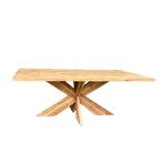 Stel uw teaktafel samen! Keuze uit 11 verschillende poten, Teakhout, Vijf personen of meer, Modern, Rechthoekig