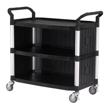 Etagewagen Matador HX-808LC 3 Etages Zwart, Verzenden, Nieuw
