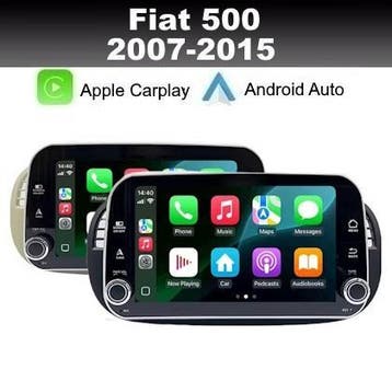 Fiat 500 2007-2015 radio navigatie apple carplay dab android, Ophalen of Verzenden, Nieuw