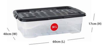 30L Curve Storage Box, Nieuw
