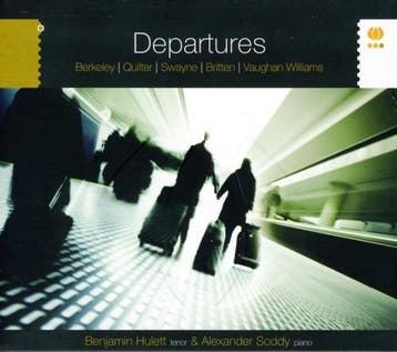 cd - benjamin hulett &amp; alexander soddy - DEPARTURES (..., Cd's en Dvd's, Verzenden, Zo goed als nieuw