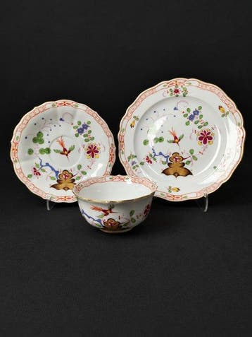 Meissen -Kakiemon - Tazza da tè e piattino - 1.Wahl - Kop en