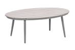 GI Margriet ovale loungetafel 120x75 cm. - Taupe, Verzenden, Nieuw, Rond, Overige materialen