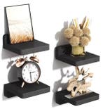 Set van 4 Wandplanken – Houten Zwevend en Decoratief, Verzenden, Nieuw