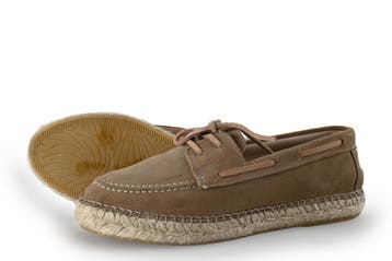 Manfield Instappers in maat 38 Beige, Verzenden, Zo goed als nieuw, Manfield, Instappers