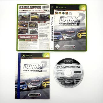 DTM Race Driver 2 - Xbox - PAL GER - CIB, Ophalen of Verzenden, Zo goed als nieuw