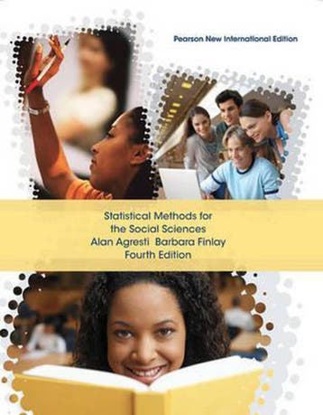 Statistical Methods for the Social Sciences: Pearson New, Verzenden, Gelezen, Agresti Alan