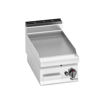 GGM Gastro | Gasbakplaat - 6,9kW - Geribbeld - Bakoppervlak:, Verzenden, Nieuw, Overige typen