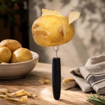 Triangle Professionele Aardappelvork – Veilig en Vaatwass., Ophalen of Verzenden, Nieuw, Overige materialen