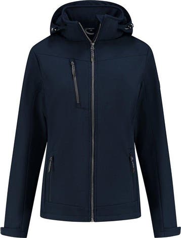 Kjelvik Maat S Softshell jas Roxi Blauw (Jassen, Kleding), Kleding | Dames, Verzenden, Nieuw
