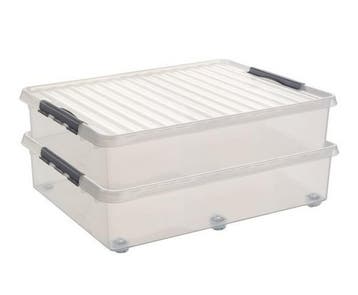 Sunware Q-Line Opbergbox Bed 60 Liter, Ophalen of Verzenden, Nieuw