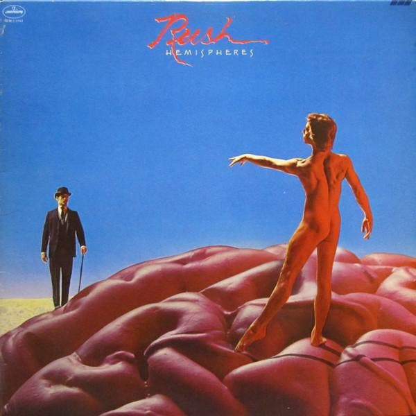 Rush - Hemispheres, Cd's en Dvd's, Vinyl | Pop, Gebruikt, Ophalen of Verzenden