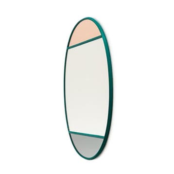 Magis vitrail ovale spiegel 50 x 60 cm, Huis en Inrichting, Woonaccessoires | Spiegels, Verzenden, Nieuw