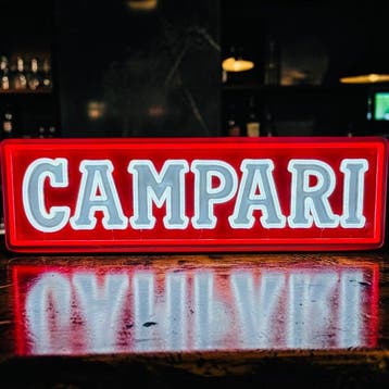 Campari - Neonlichtbord - plexiglas