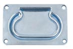 Kistgreep 140 x 90 mm staal gegalvaniseerd, Verzenden, Nieuw