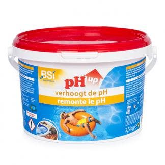 pH verhoger | BSI | 2.5 kg (Poeder, pH+), Tuin en Terras, Zwembad-toebehoren, Nieuw, Verzenden