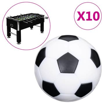 vidaXL Ballen voor voetbaltafel 10 st 32 mm ABS, Kinderen en Baby's, Speelgoed | Voetbaltafels, Verzenden, Nieuw