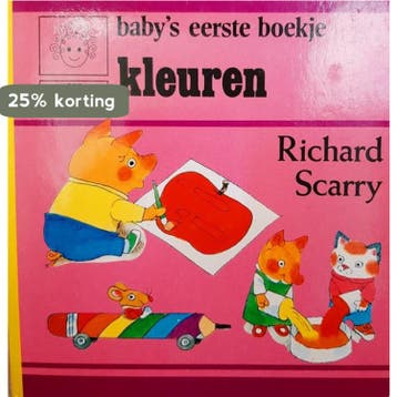 Babys eerste boekje - Kleuren - Richard Scarry, Verzenden, Gelezen, Richard Scarry