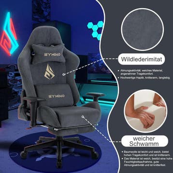 Ergonomische Bureaustoel -  Office Chair - Gamestoel - Volwa, Verzenden, Zo goed als nieuw