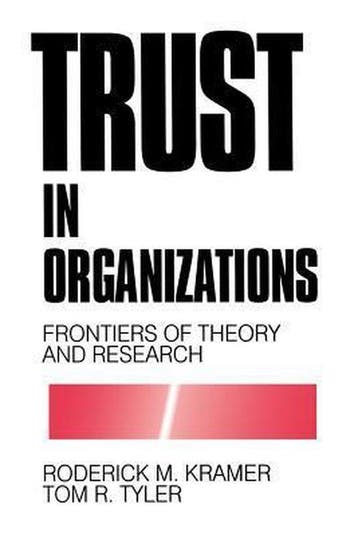 Trust In Organizations - Roderick Moreland Kramer, Verzenden, Gelezen, Roderick Moreland Kramer