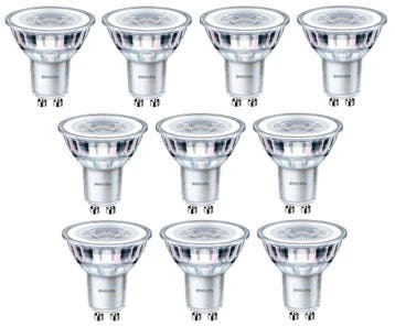 10 stuks Philips LED GU10 4.6W/830 36º 370lm Niet-Dimbaar.., Ophalen of Verzenden, Nieuw