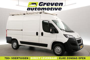 Peugeot Boxer 2.2 BlueHDi L2H2, Stof, Gebruikt, Euro 6, Wit