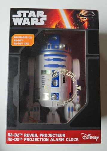 STAR WARS R2-D2 PROJECTION ALARM CLOCK (TOYS), Verzenden, Gebruikt