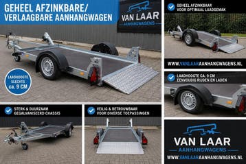 Nieuw Geheel afzinkbare verlaagbare aanhangwagen aanhanger, Ophalen, Nieuw