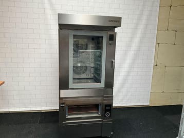 Wiesheu afbakoven met vloeroven en dampkap - Bakkerij oven, Ophalen of Verzenden, Gebruikt, Ovens, Magnetrons en Steamers