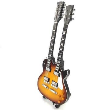 Miniatuur replica Gibson Les Paul gitaar - Don Felder Eagles, Ophalen of Verzenden, Nieuw, Pop, Beeldje of Miniatuur