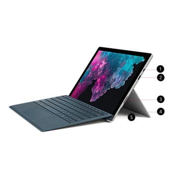 Microsoft Surface Pro 5 -   i5-7e  8GB  - 256GB, Qwerty, Verzenden, Refurbished, 7ª Geração
