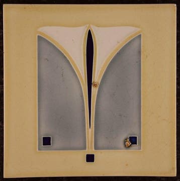 Jugendstil Tegel - Dusseldorfer Tonwarenfabrik AG - Art