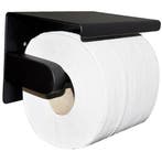 Wiesbaden Brush Toiletrolhouder - Mat Zwart, Ophalen of Verzenden, Nieuw