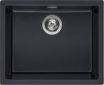 Reginox Amsterdam 50 x 40 Pure Black R34644 keukenspoelbak, Ophalen of Verzenden, Nieuw, Wastafel
