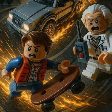 Lego Merchandise - [XXL] Ritorno al Futuro LEGO | Edizione, Nieuw