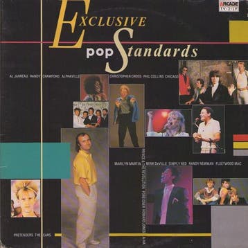 LP gebruikt - Various - Exclusive Pop Standards, Verzenden, Zo goed als nieuw, Overige formaten