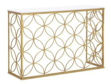 CONSOLE STER MARMER CM 120X40X80, Huis en Inrichting, Tafels | Eettafels, Ophalen of Verzenden, Nieuw