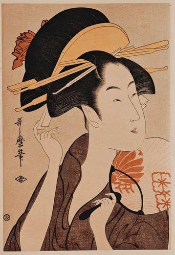 (The Noisy Habit) - Japanese woodblock print • Ukiyo-e -
