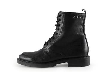 Linea Zeta Veterboots in maat 38 Zwart, Verzenden, Zwart, Overige typen, Zo goed als nieuw
