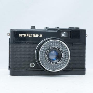 Olympus Trip 35 black with D.Zuiko 2,8/40mm | Analoge camera, Audio, Tv en Foto, Nieuw