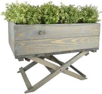 Esschert Design Plantenbak met opvouwbare voet - 58 x 38 x, Verzenden, Nieuw