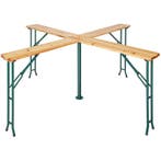 Opklapbare statafel Quattro - bruin, Verzenden, Nieuw