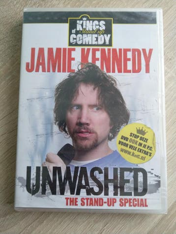 DVD - Jamie Kennedy - Unwashed, Alle leeftijden, Verzenden, Nieuw in verpakking, Stand-up of Theatershow
