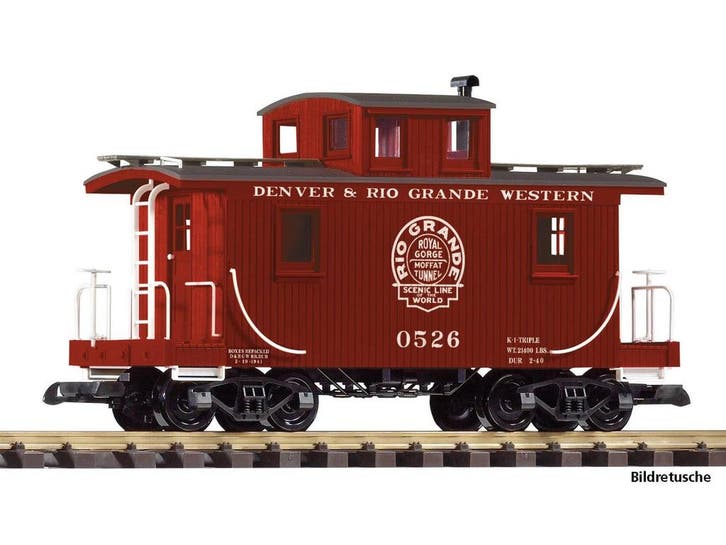 PIKO 38976 Güterzugbegleitwagen D&RGW (Goederenwagons), Hobby en Vrije tijd, Modeltreinen | Overige schalen, Overige typen, Nieuw